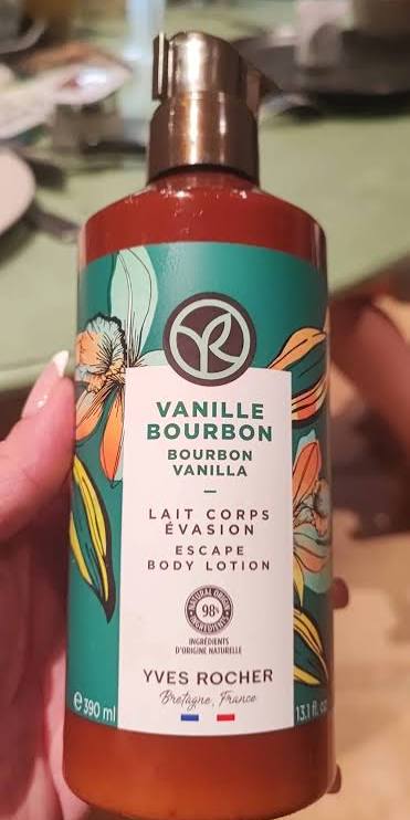 LAIT COPRS YVES ROCHER EVASION BOURBON VANILLE 390ML
