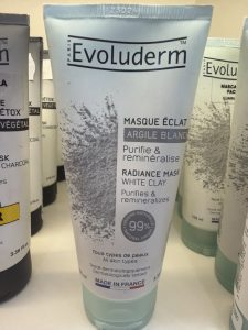 MASQUE VISAGE ECLAT ARGILE BLANCHE 100ML EVOLUDERM