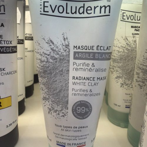 MASQUE VISAGE ECLAT ARGILE BLANCHE 100ML EVOLUDERM