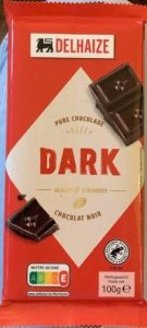 CHOCO DELHAIZE CHOCO NOIR DARK 100G