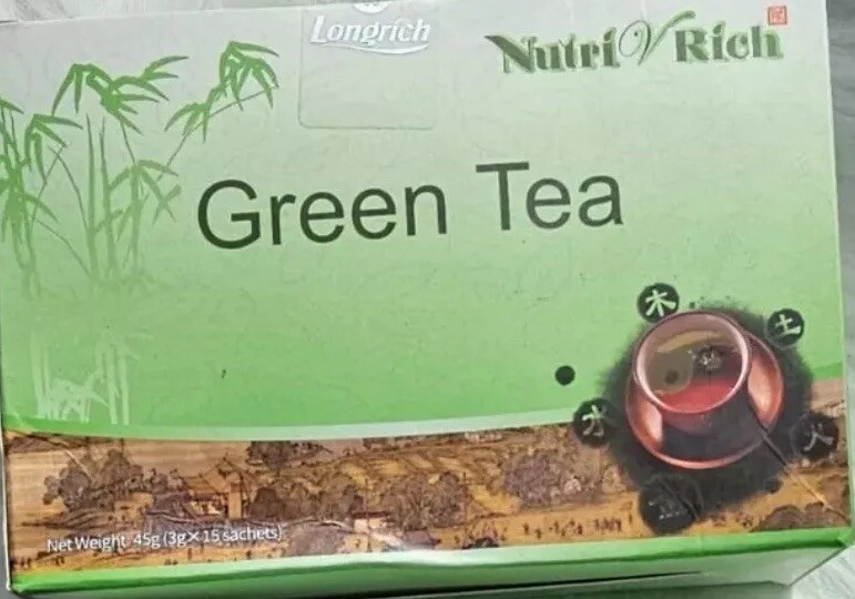 GREEN TEA NUTRI ET RICH 45G LONGRICH